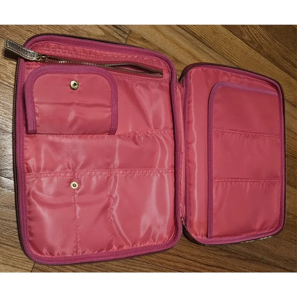 Lilly Pulitzer Wild Confetti Agenda Folio Laptop Tablet Case Organizer Pockets